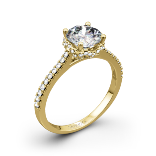 Simon G. MR2478 Caviar Diamond Engagement Ring